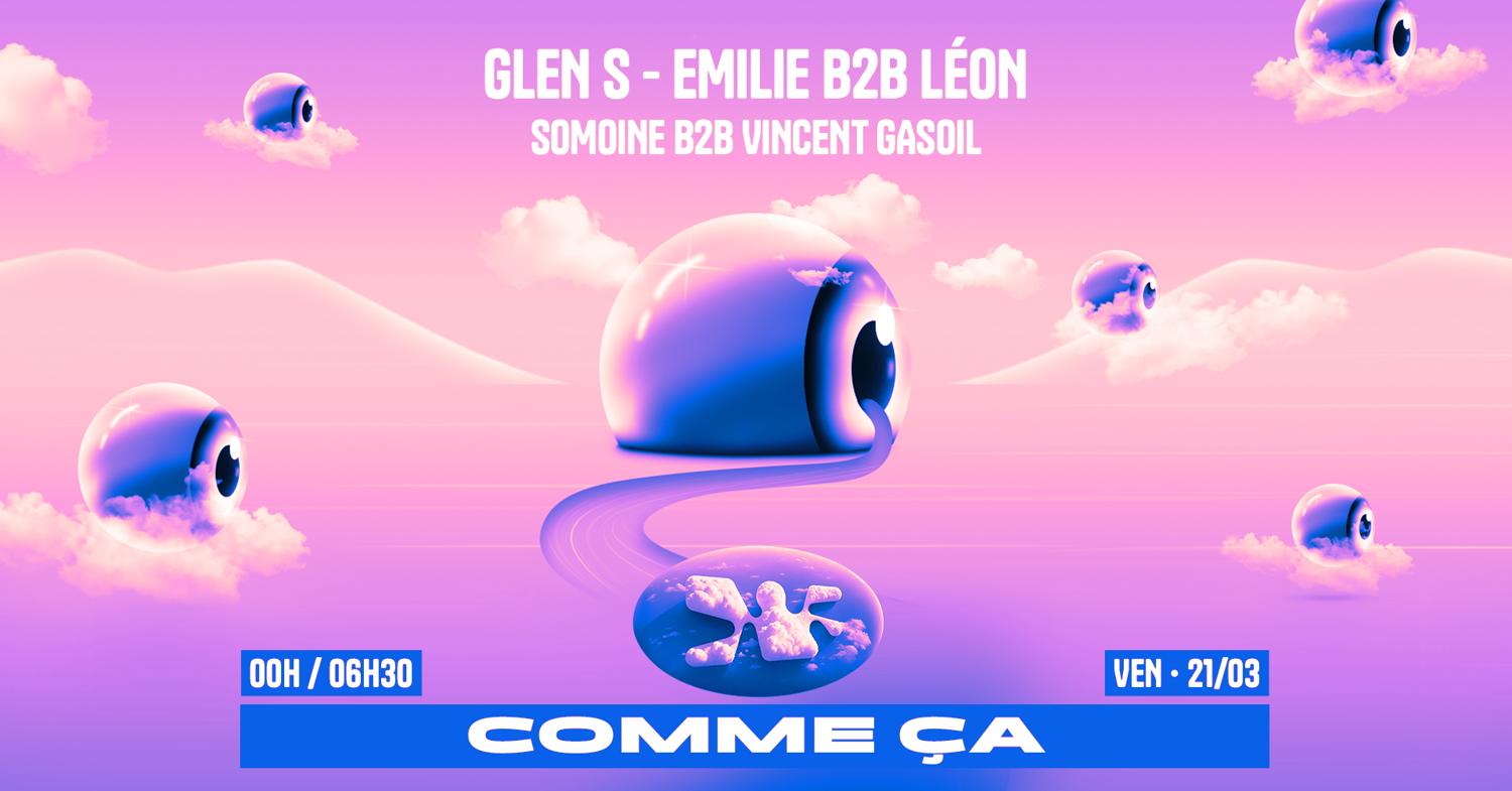 Comme Ça X Glen S ~ Emilie & Léon À Macadam