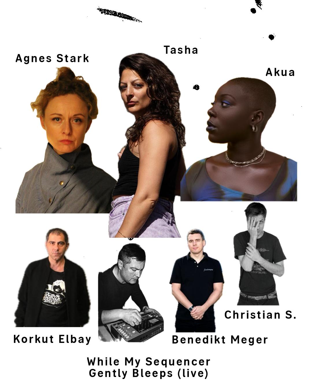 Clubnight - Agnes Stark, Tasha, Akua, Funkscapes