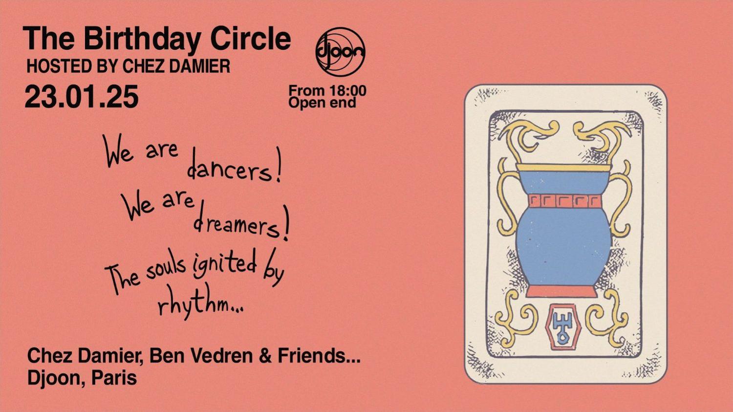 Chez Damier Hosting The Birthday Circle