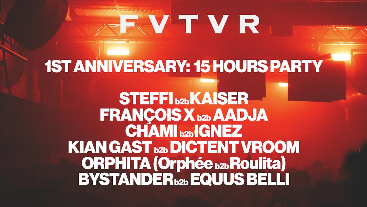 Fvtvr 1 Year Anniversary: 15H Party