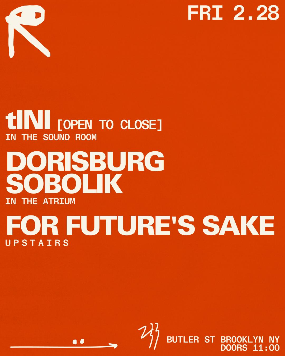 Tini / Dorisburg + Sobolik / For Future'S Sake