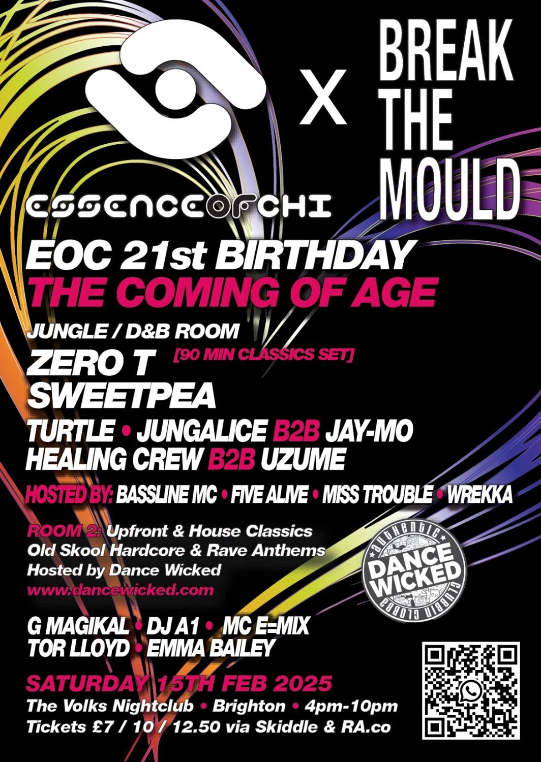 Essence Of Chi 21St Birthday Day Rave: The Coming Of Age