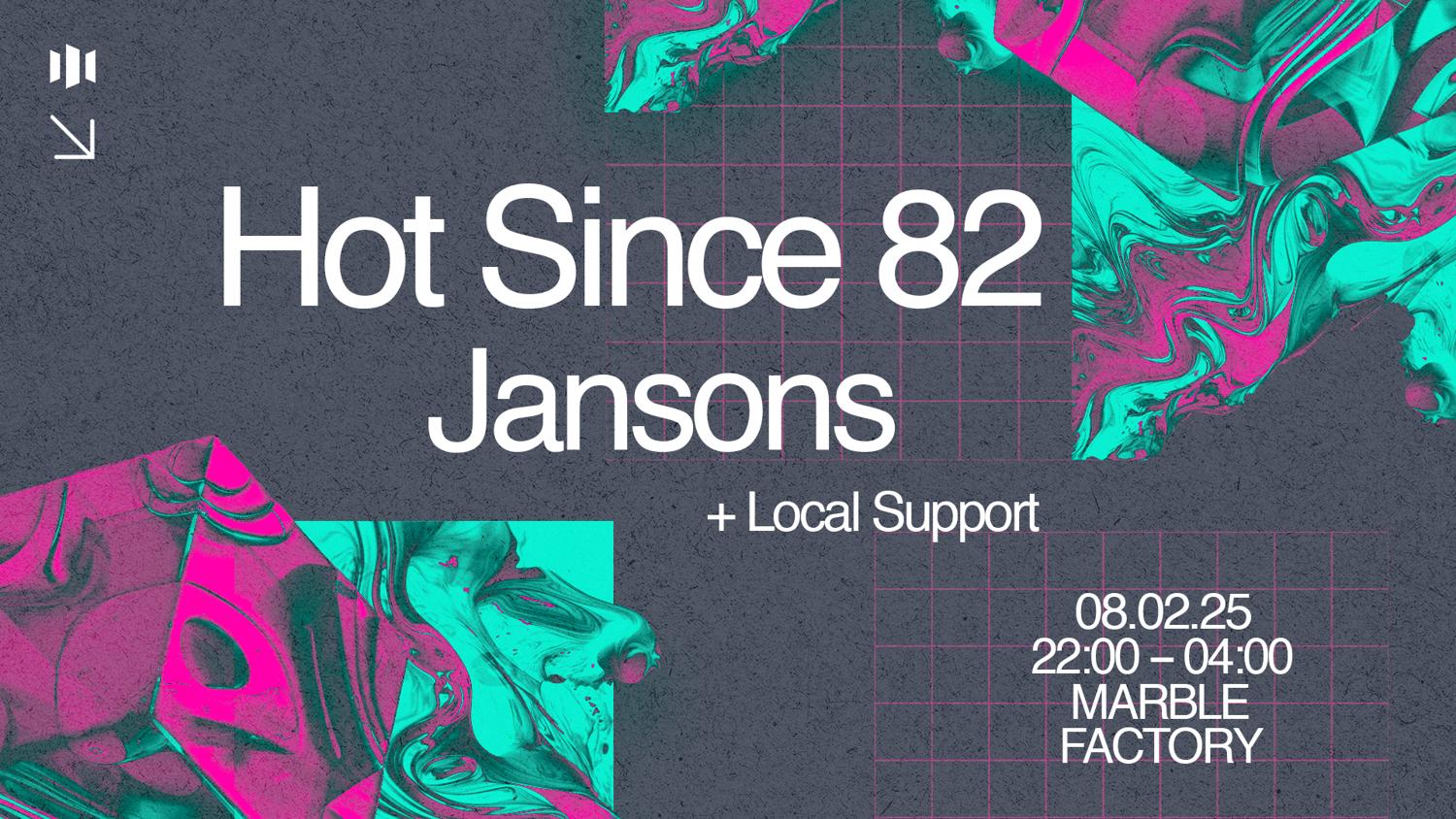 Motion Presents: Hot Since 82, Jansons + Support