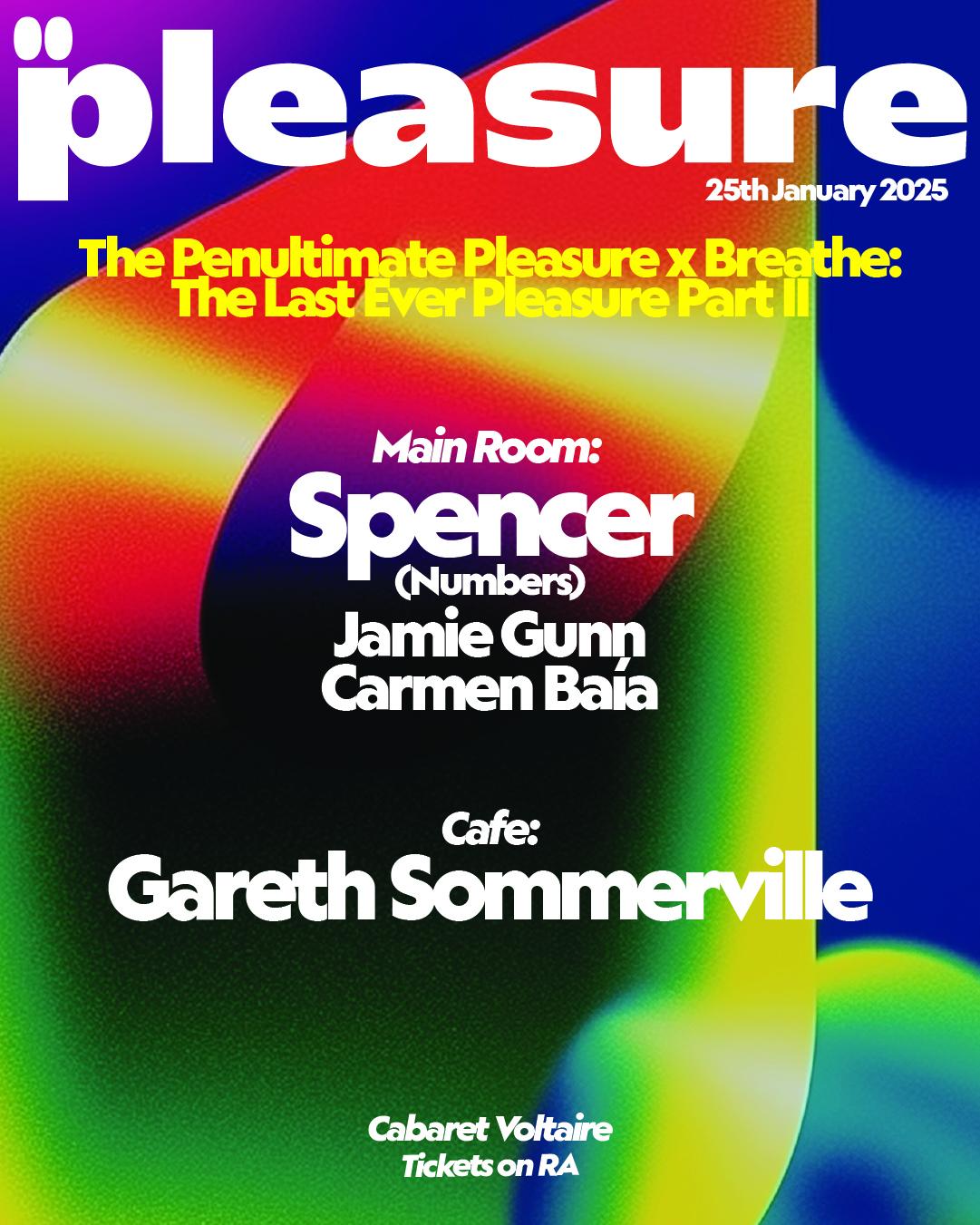 The Penultimate Pleasure X Breathe: The Last Ever Pleasure Part Ii With Spencer (Numbers)