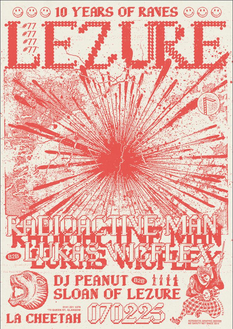 10 Years Of Lezure: Radioactive Man B2B Lukas Wigflex, Dj Peanut B2B Sloan Of Lezure