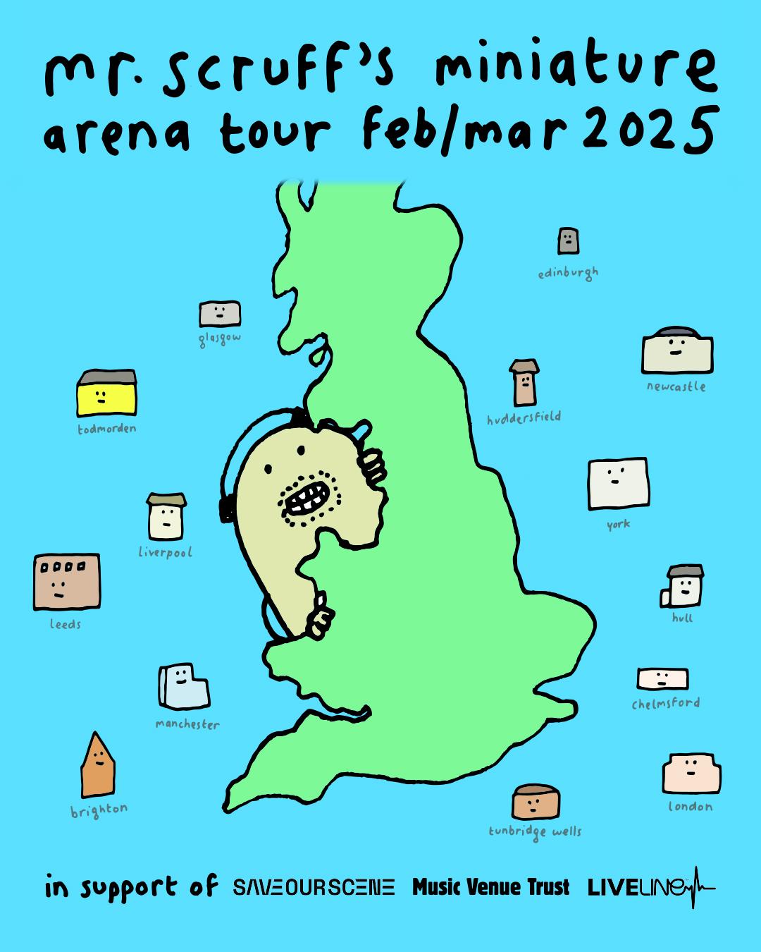 Mr. Scruff'S Miniature Arena Tour / Leeds