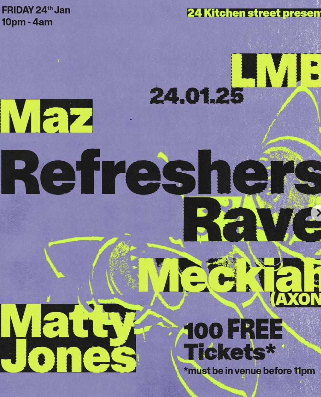 Refreshers Rave: Maz & Lmb