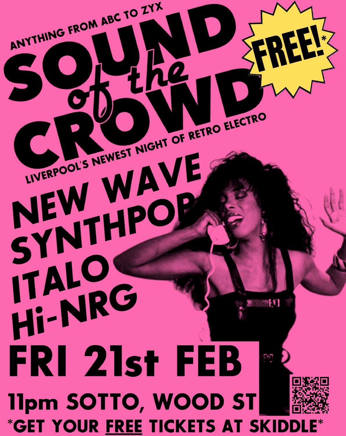 Sound Of The Crowd: Liverpool'S Newest Free Night Of Retro Electro