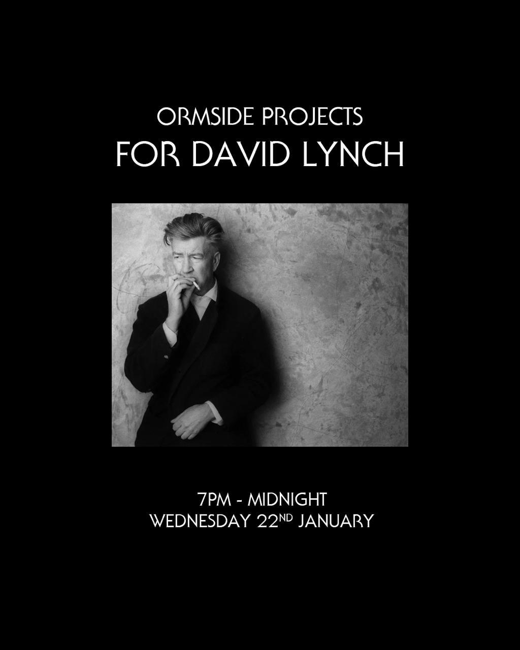 For David Lynch Night 1