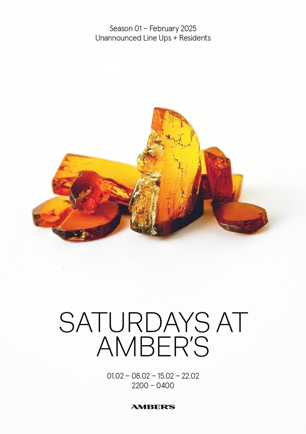 Saturday'S At Amber'S