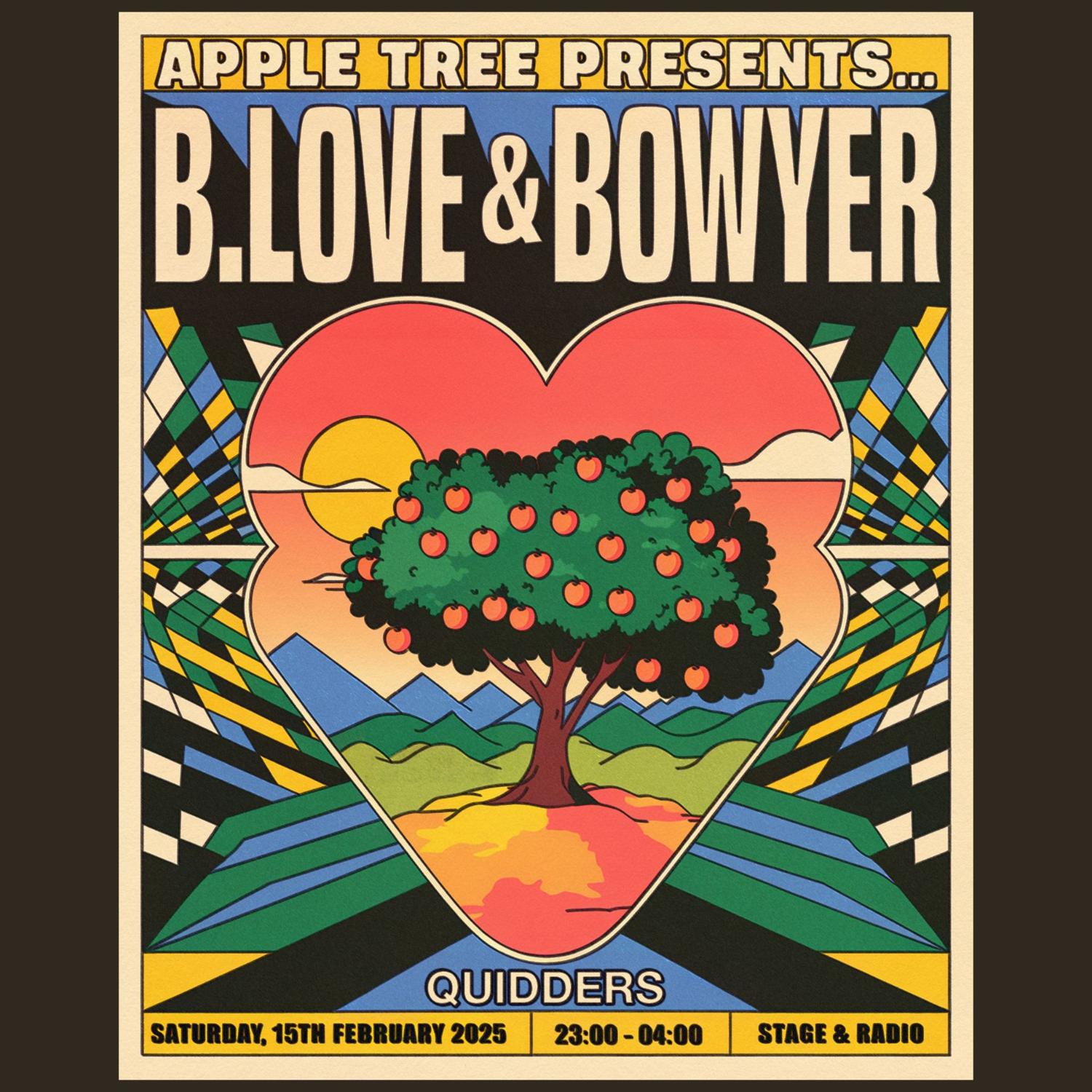 Apple Tree Presents - B. Love, Bowyer & Quidders