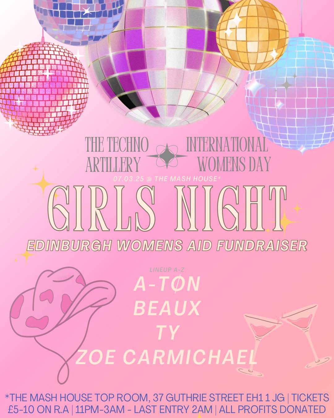 Girls Night - Edinburgh Womens Aid Fundraiser