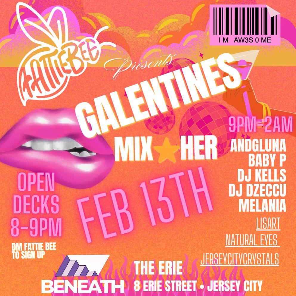 Fattie Bee'S Galentine'S Mixher