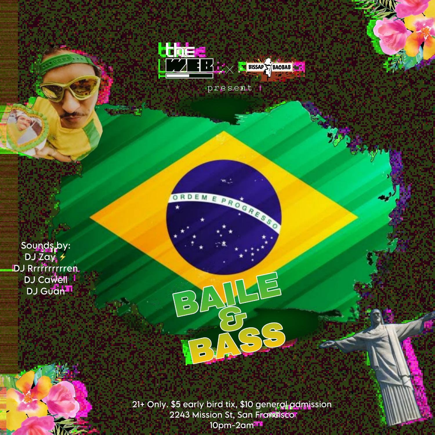 Baile & Bass X The Web At Bissap Baobab