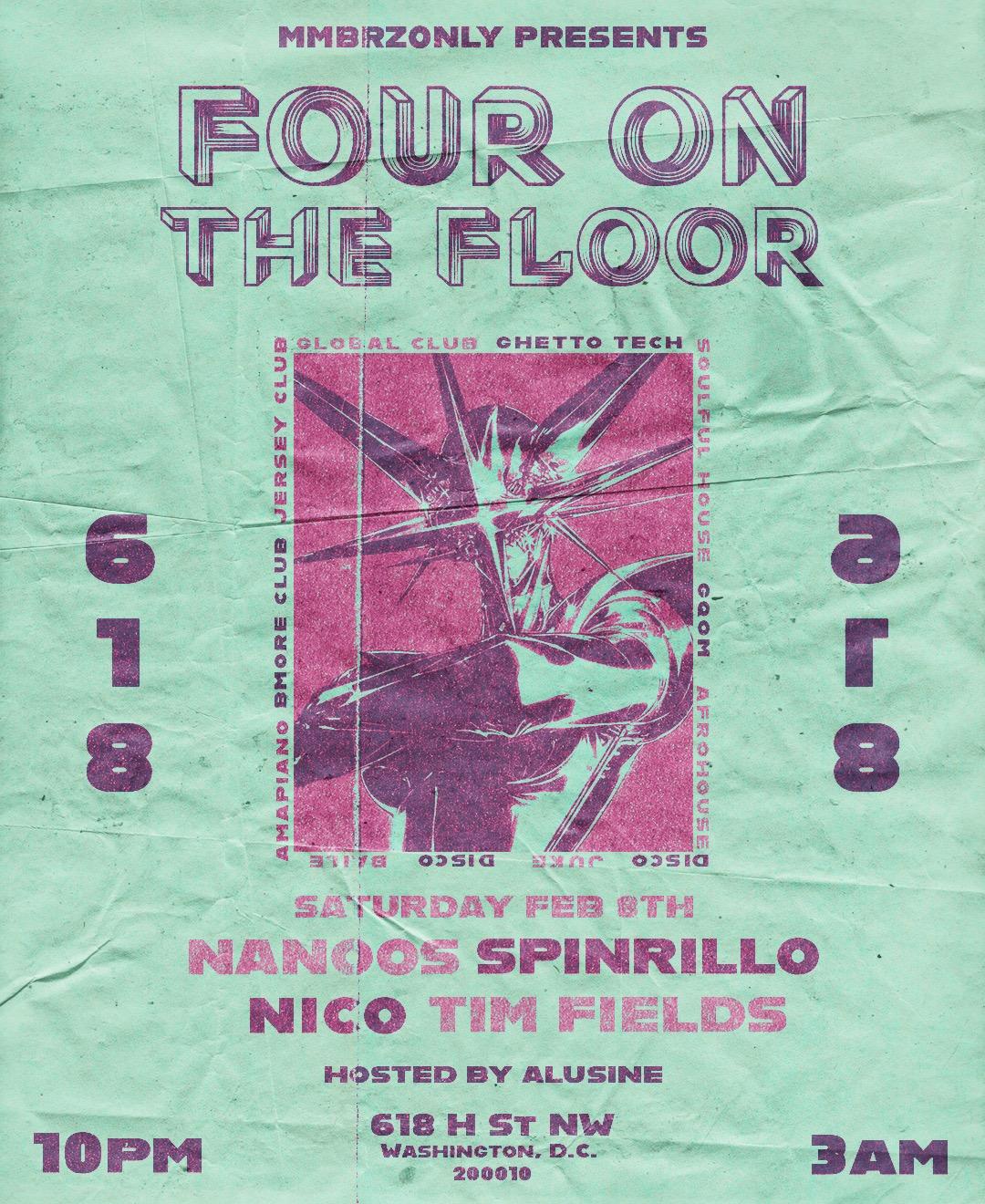 Mmbrzonly Presents: 4Onthefloor