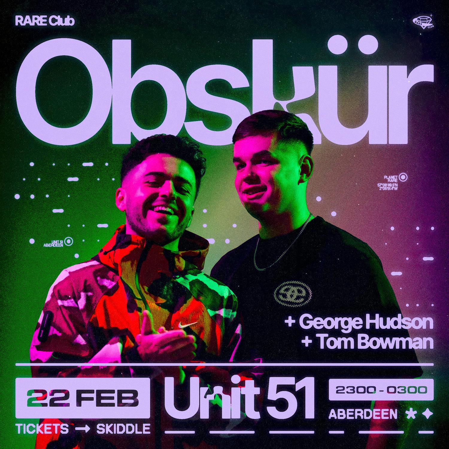 Rare Club // Obskür (Sold Out)