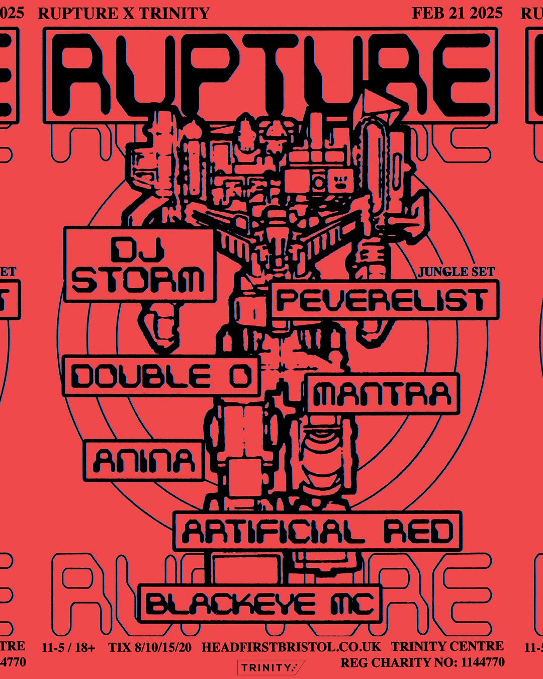 Rupture X Trinity Presents