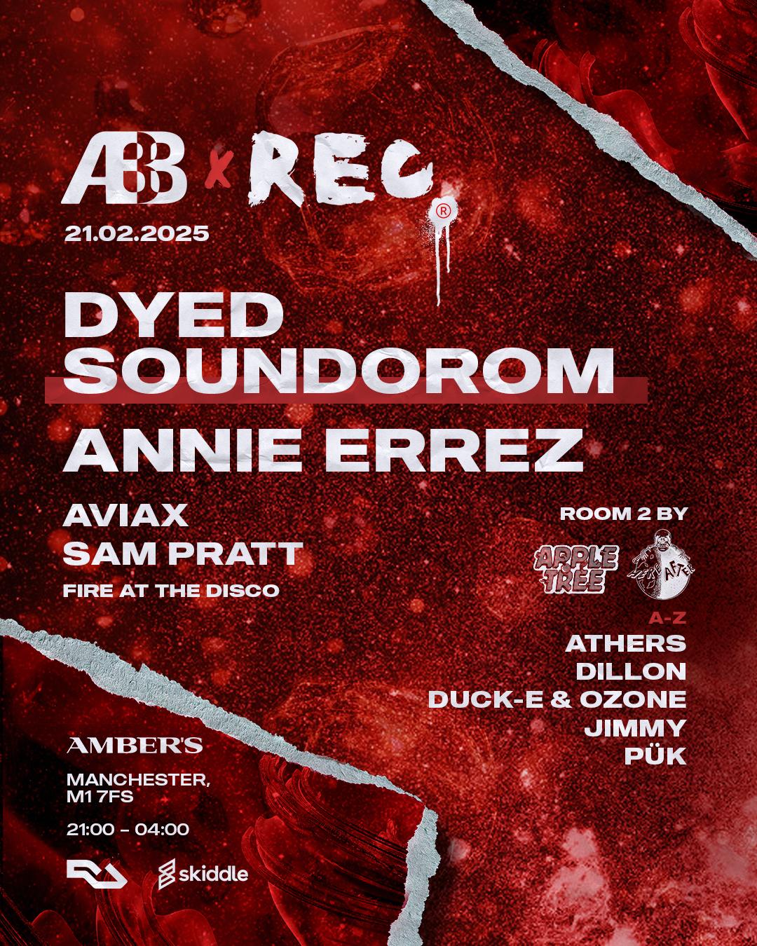 Abb X Rec. - Dyed Soundorom, Annie Errez, Residents + More