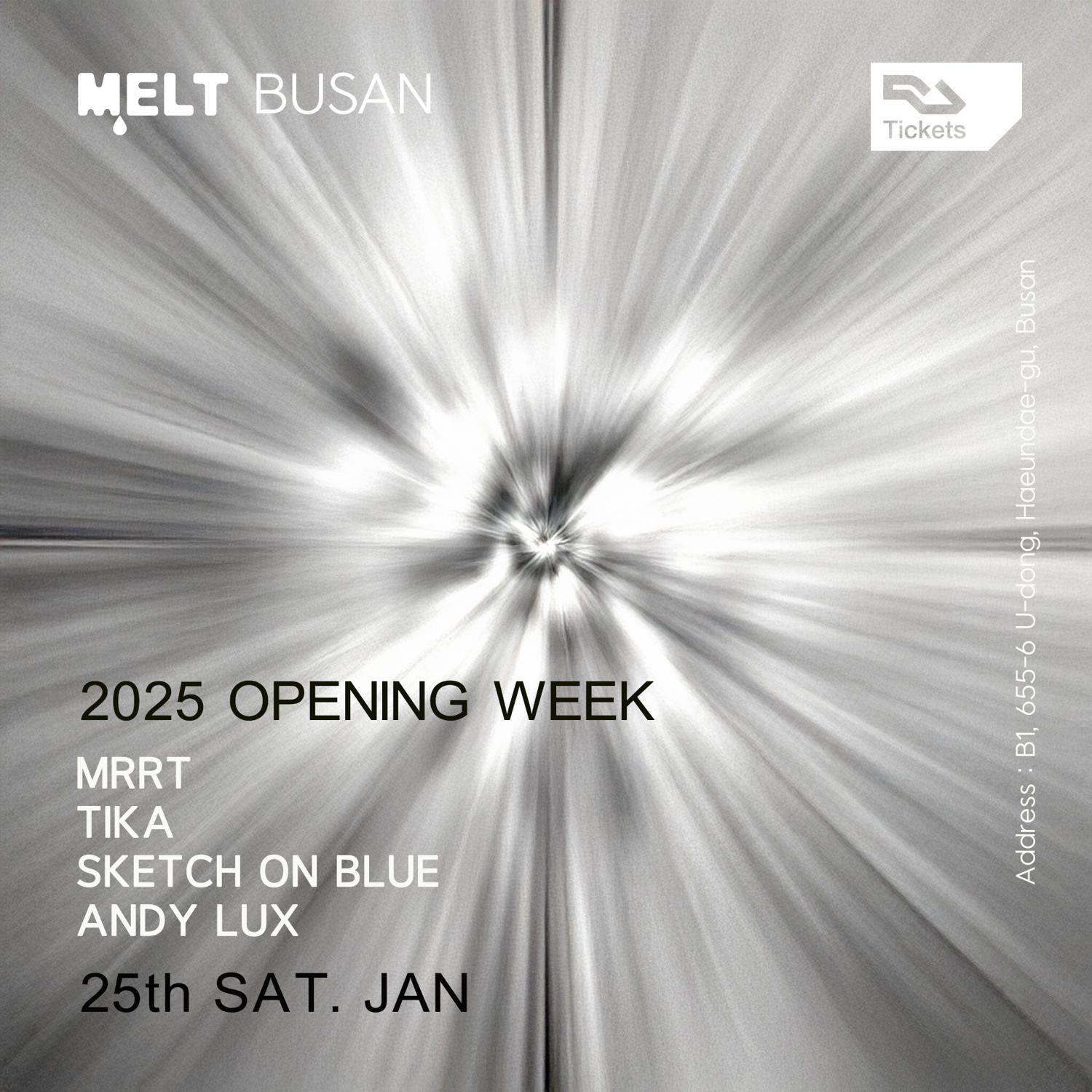 2025 Melt Busan Opening Kick Off