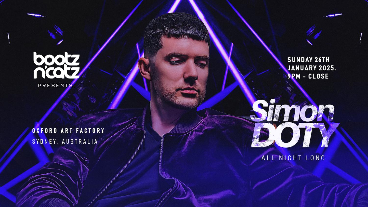 Simon Doty (Anjunadeep) All Night Long - Sydney