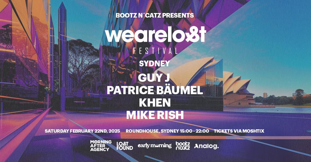 We Are Lost Sydney Pres. Guy J, Patrice Baumel & Khen