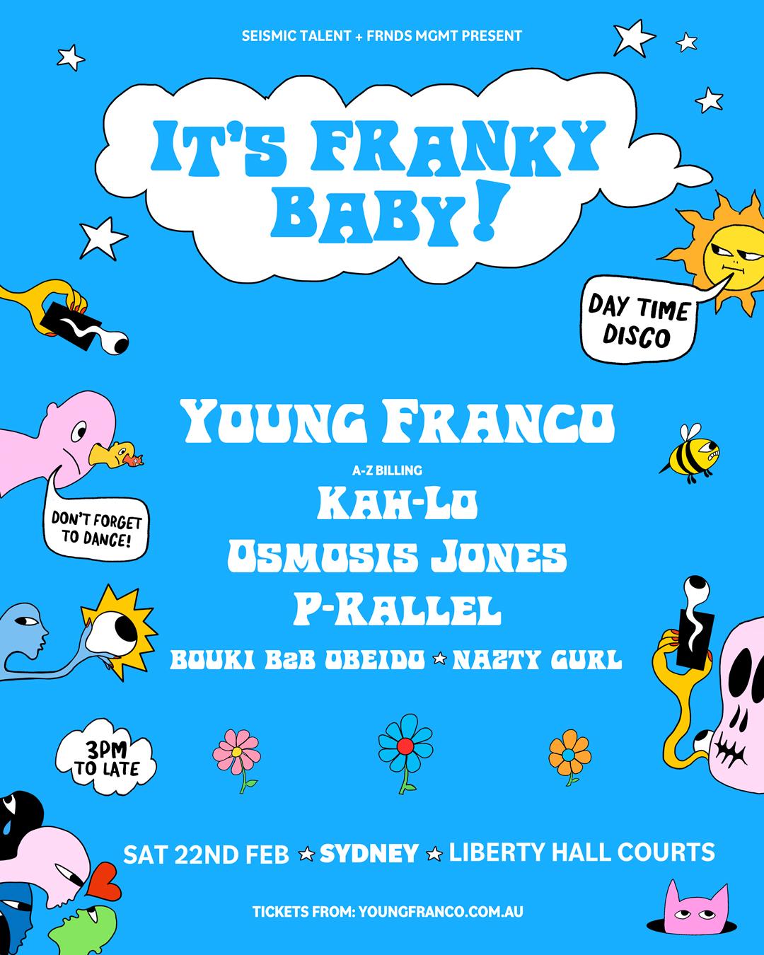 Young Franco Au Tour - Sydney