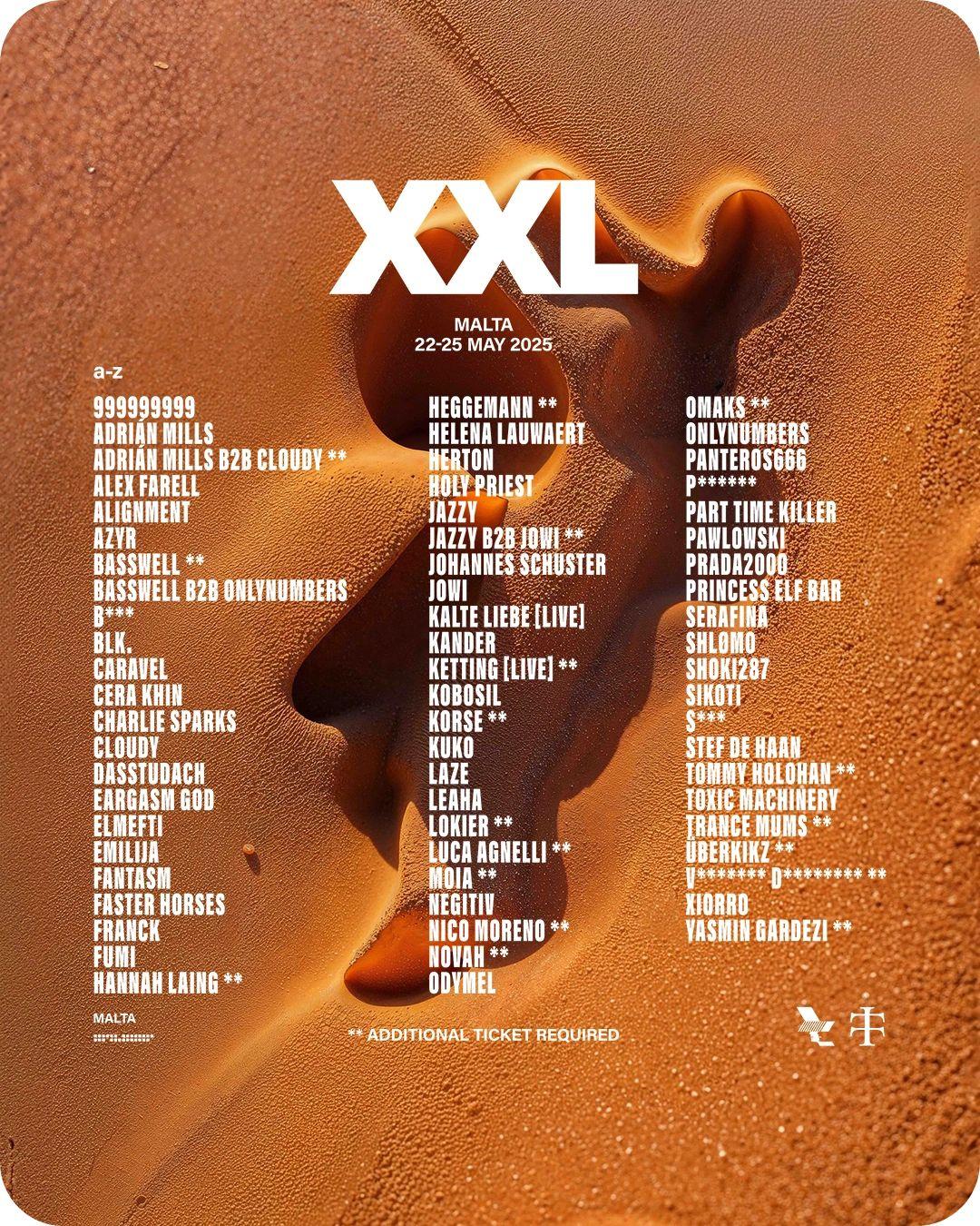 Xxl Malta 2025