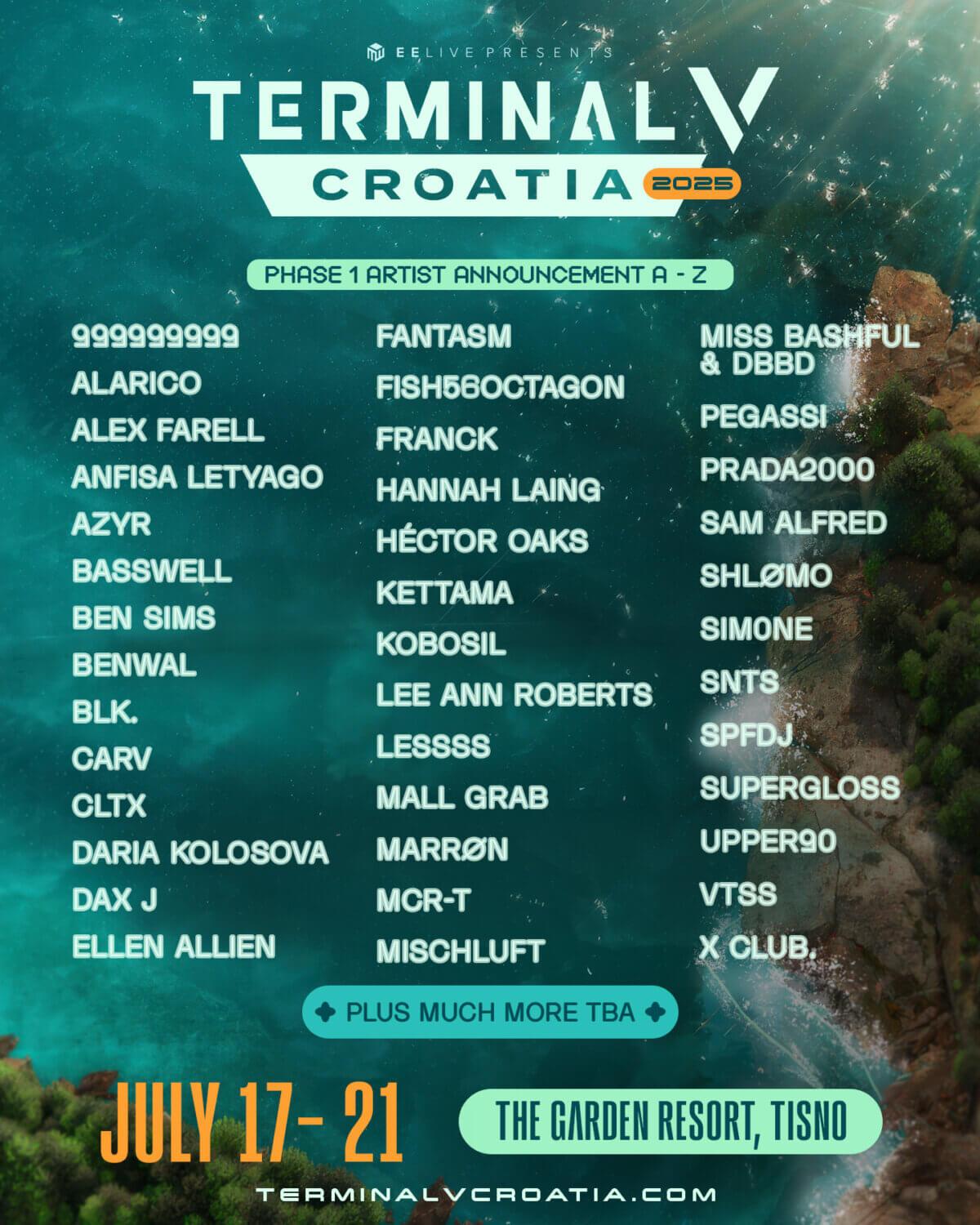 Terminal V Croatia 2025