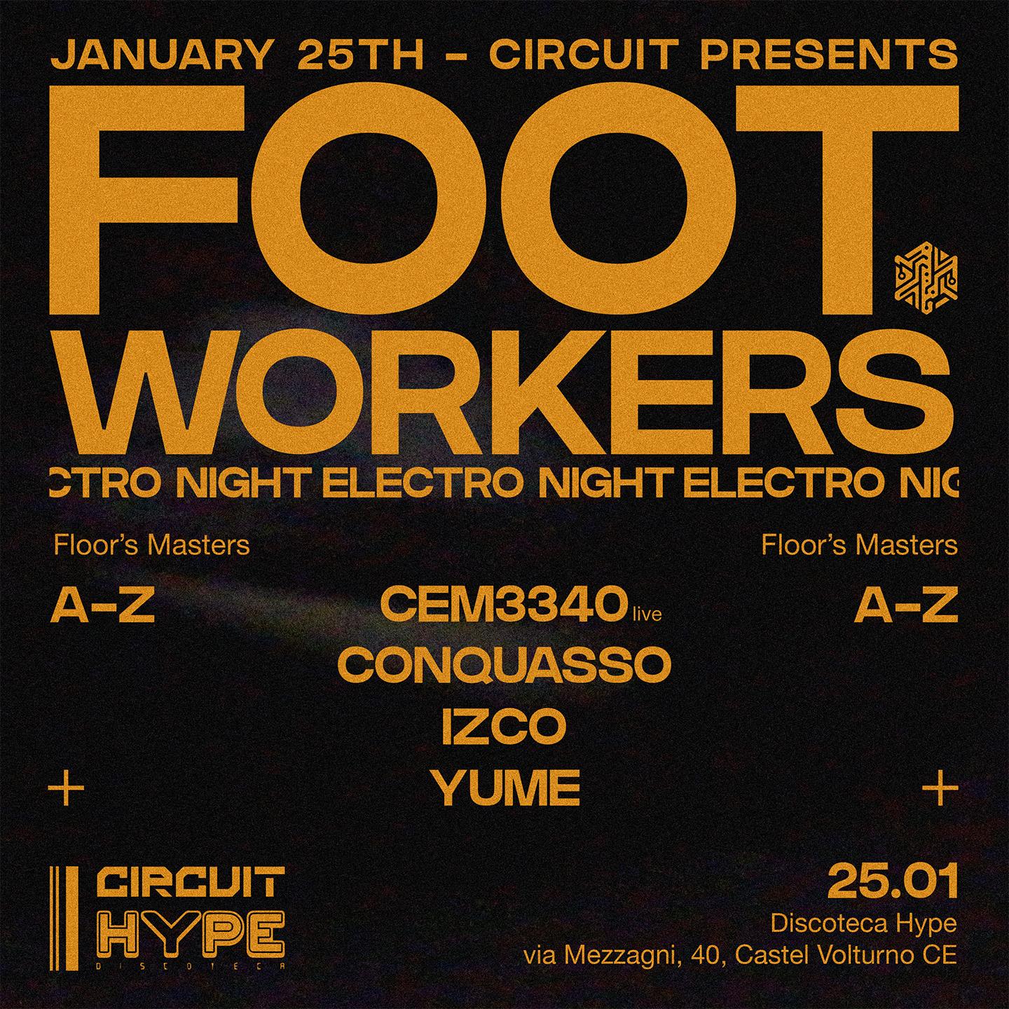 Circuit - Electro Night W/ Cem3340 - Hype Room 2