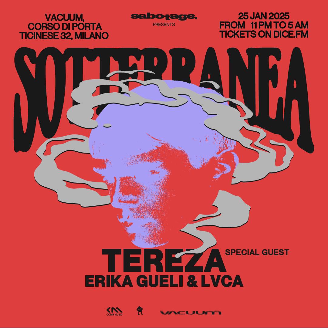 Sabotage Presents Sotterranea W/Tereza