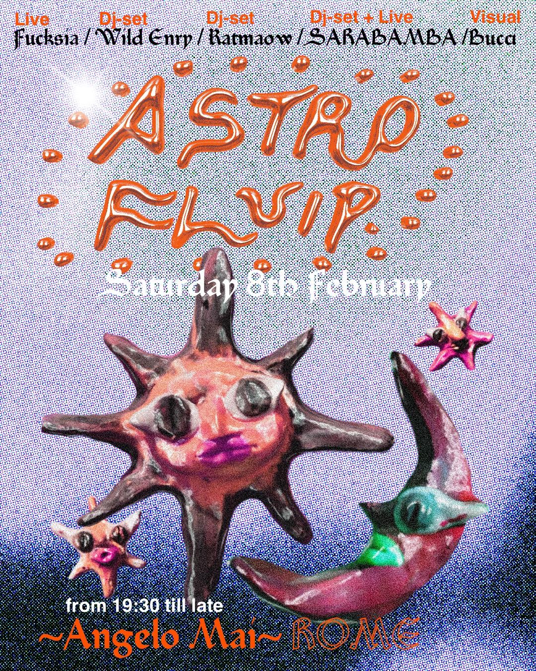 Astrofluid - Queertech Party With Fucksia, Sarabamba, Wild Enry, Katmaow