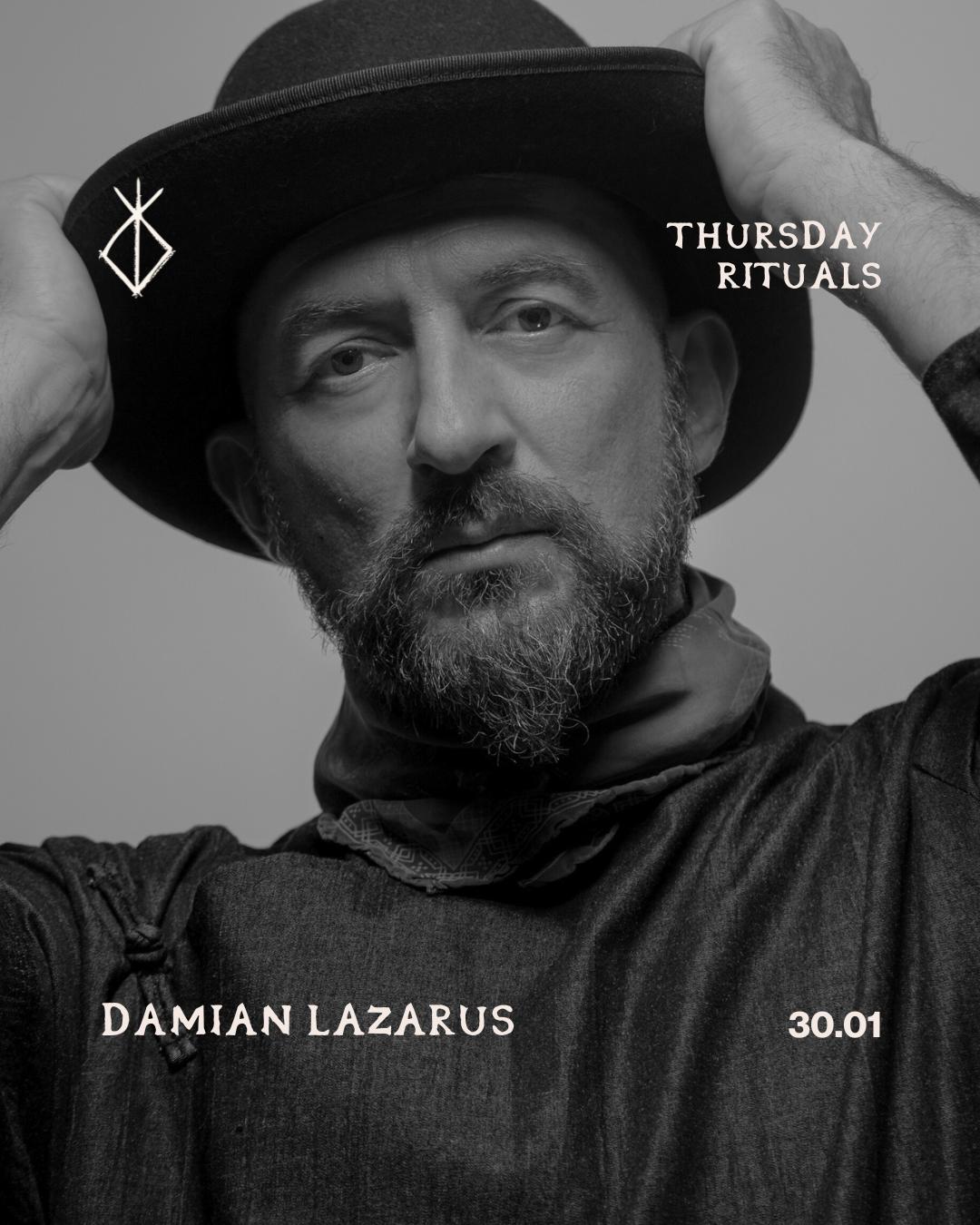 Thursday Rituals With Damian Lazarus