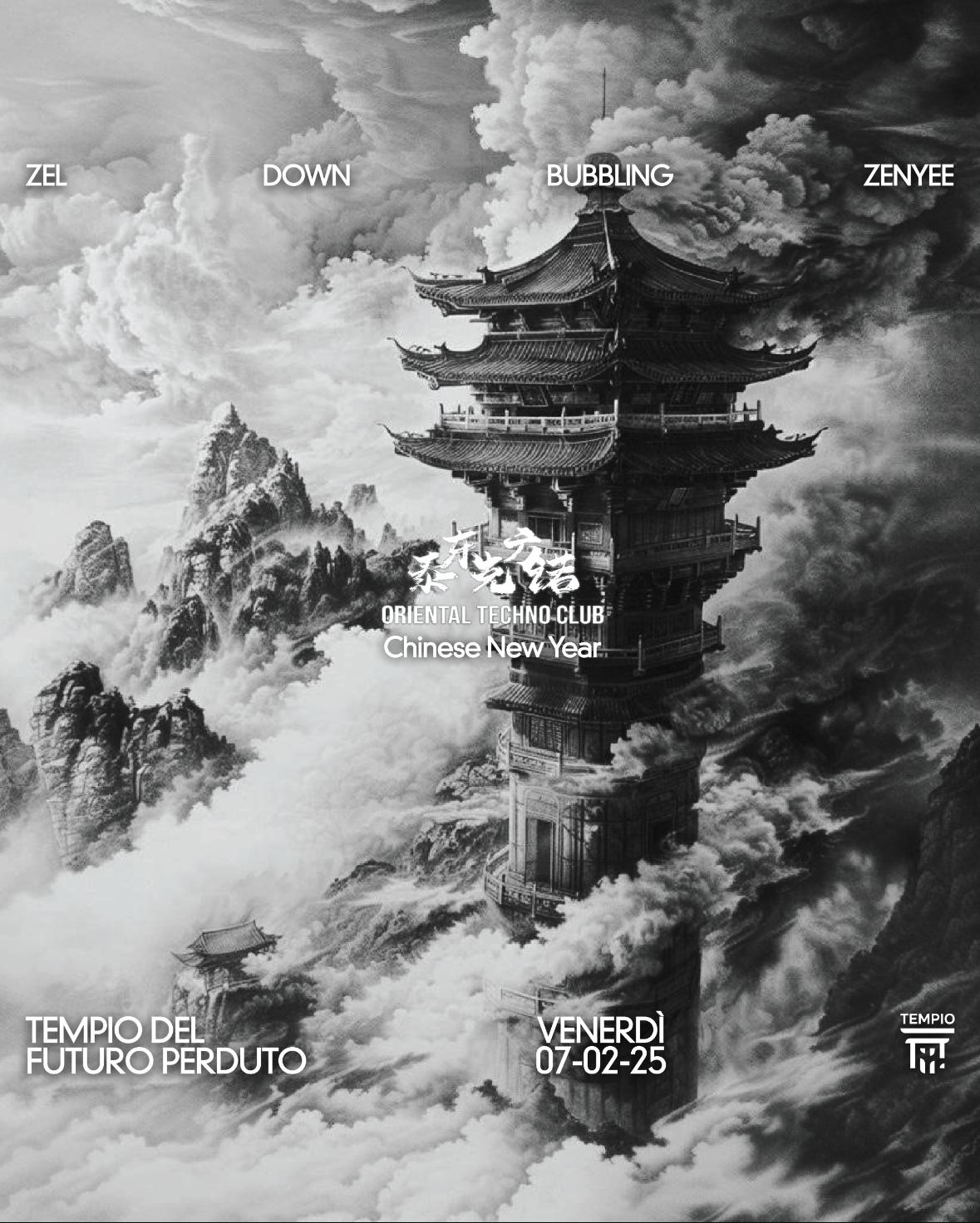 Oriental Techno Club: Zel.Z, Dåwn, Bubbling, Zenyee