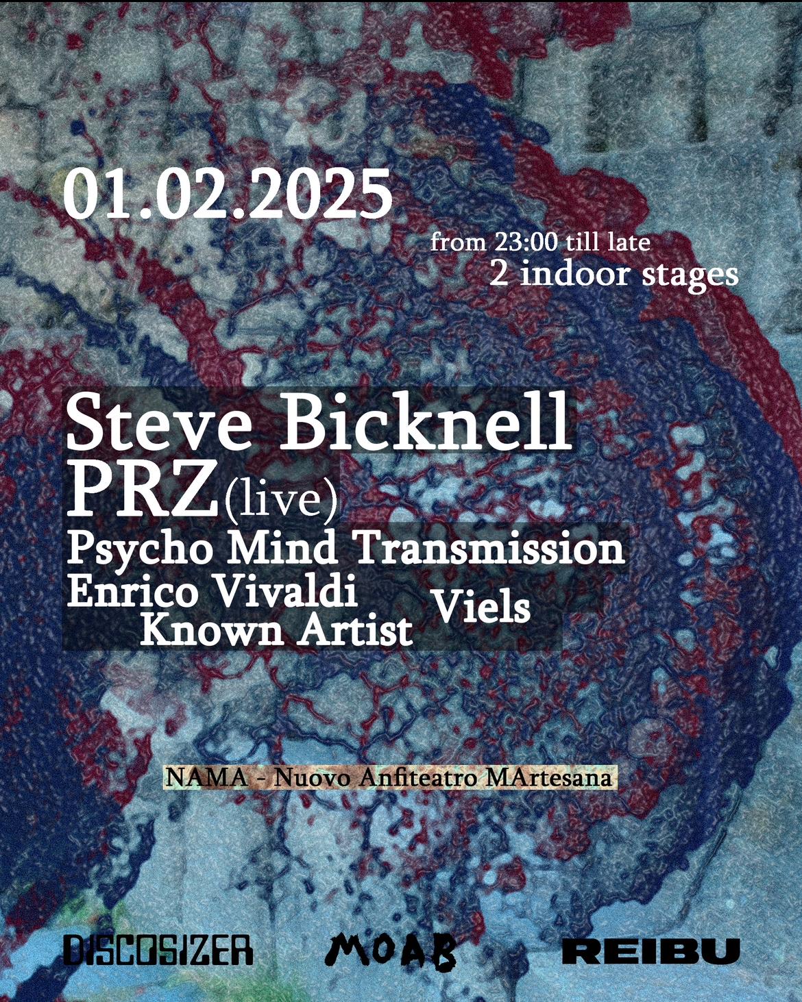 Nights At Nama W/ Steve Bicknell, Prz (Live), Viels & Others By Discosizer / Moab / Reibu