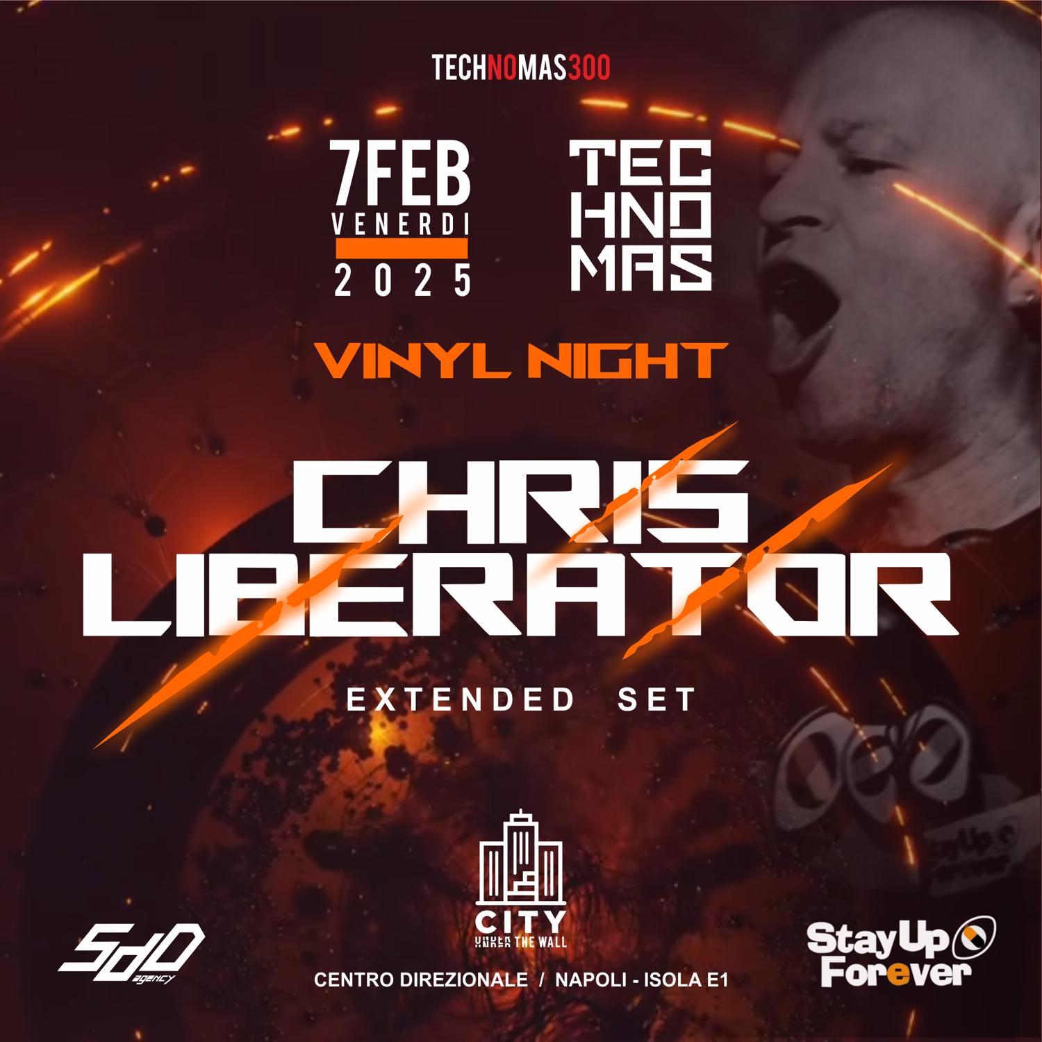 Technomas Vinyl Night W/Chris Liberator (Extended Set)& More