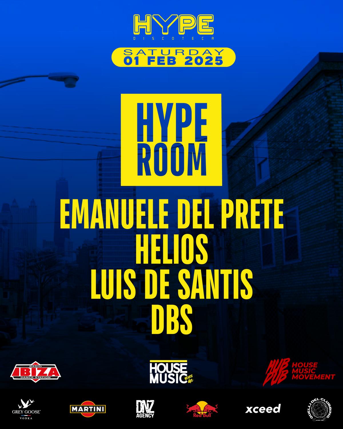 Helios At Hype Room