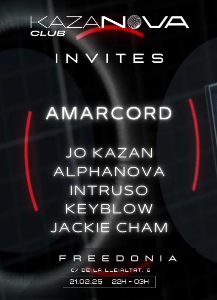 Kazanova Club Pres: Amarcord , Jo Kazan , Alphanova, Intruso, Keyblow, Jackie Cham