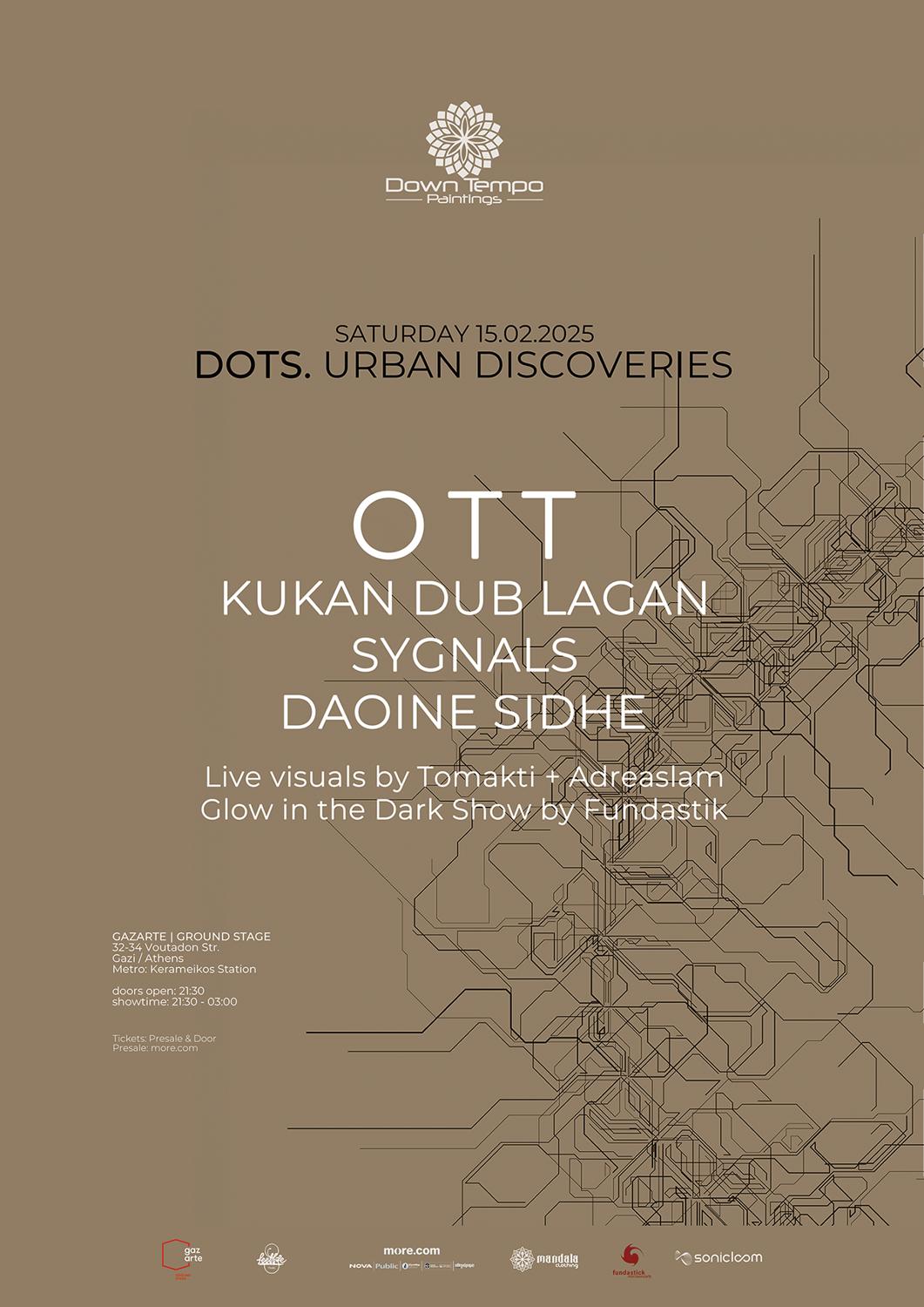 Dots - Urban Discoveries With Ott - Kukan Dub Lagan - Sygnals - Daoine Sidhe