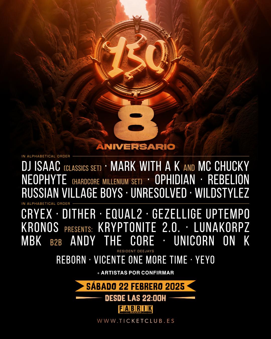 150 With Rebelion, Wildstylez, Mark With A K, Russian Village Boys And Much More