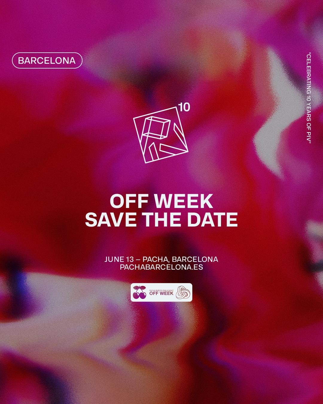 Piv Off Week Barcelona