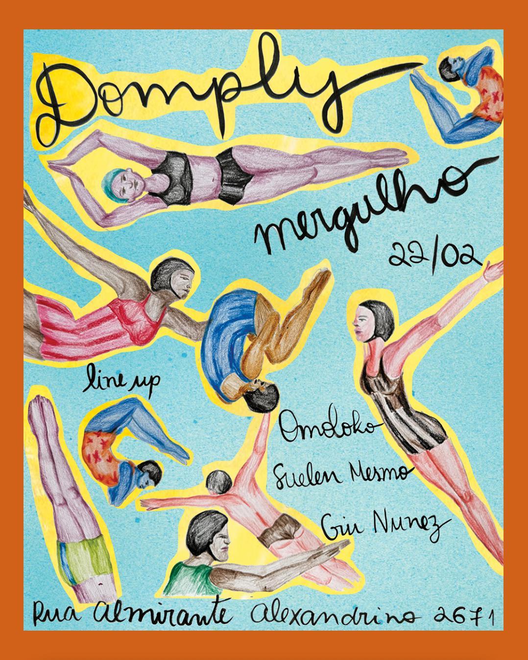 Domply Mergulho C/ Suelen Mesmo - Omoloko & Giu Nunez