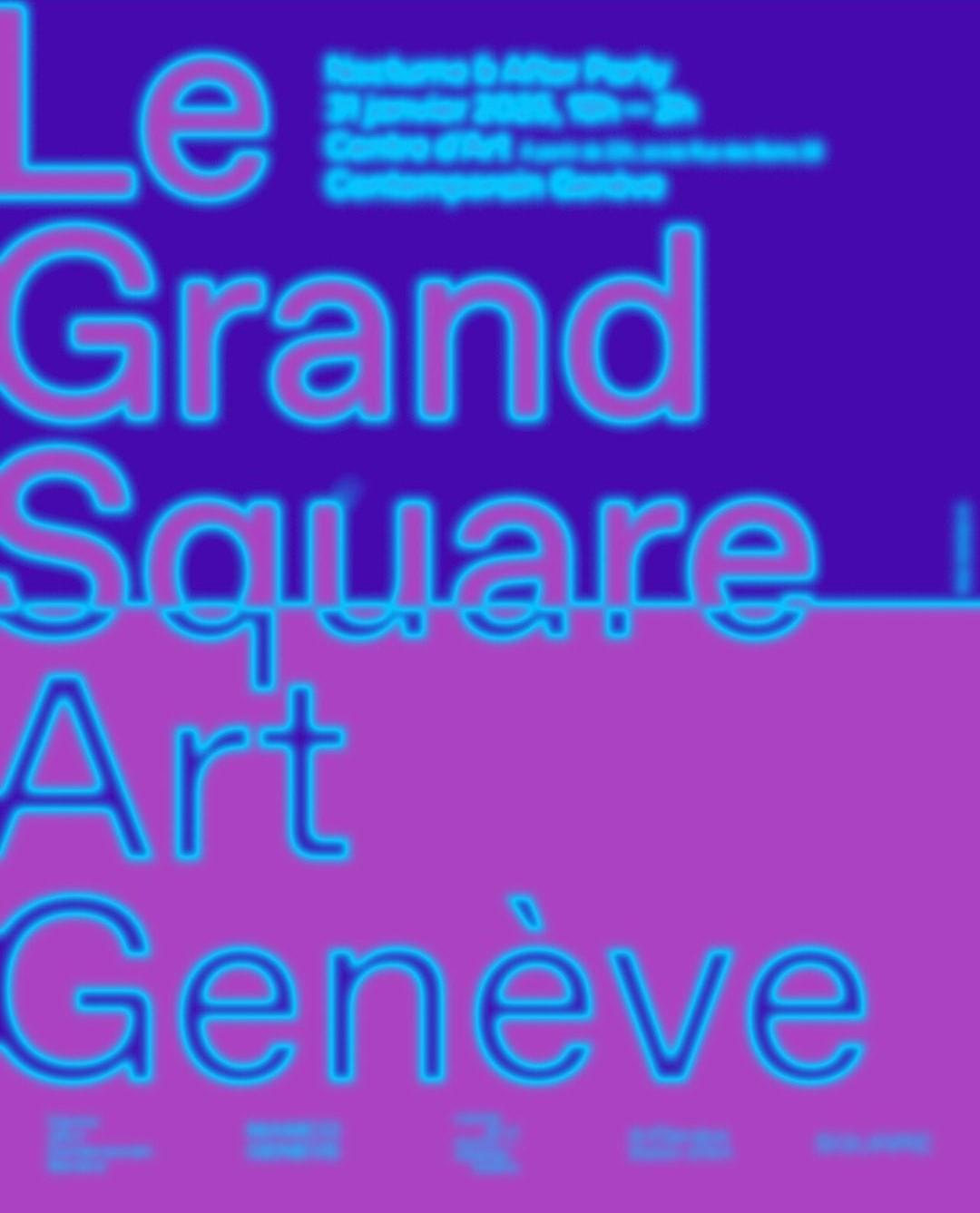 Afteeeeerparty Le Square X Centre D'Art Contemporain X Artgenève X Mamco