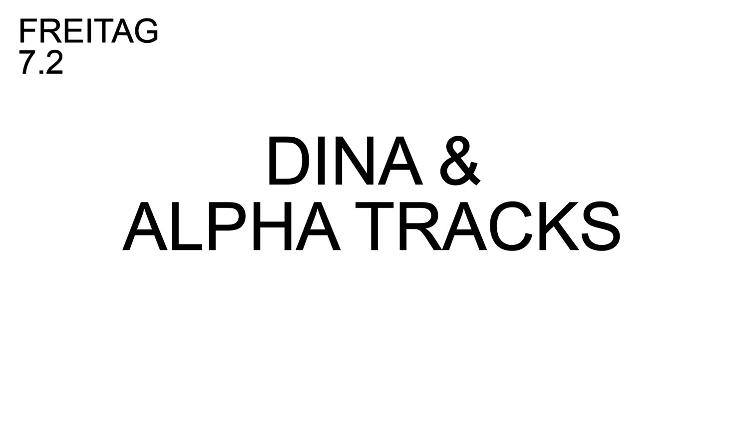 Alpha Tracks B2B Dina