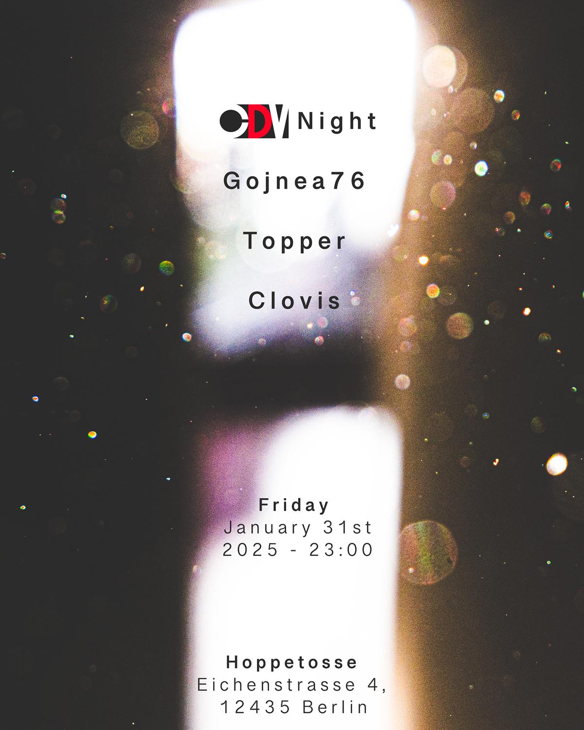 Cdv Night: Gojnea76, Topper, Clovis