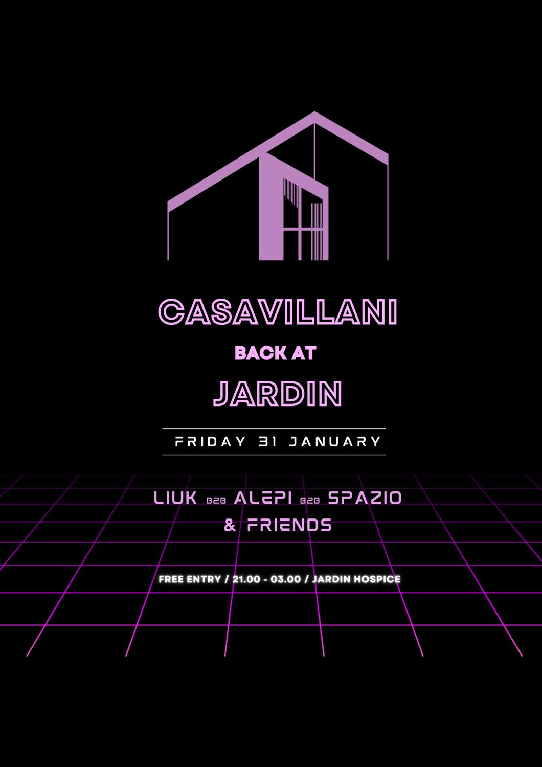 Casavillani Back At Jardin