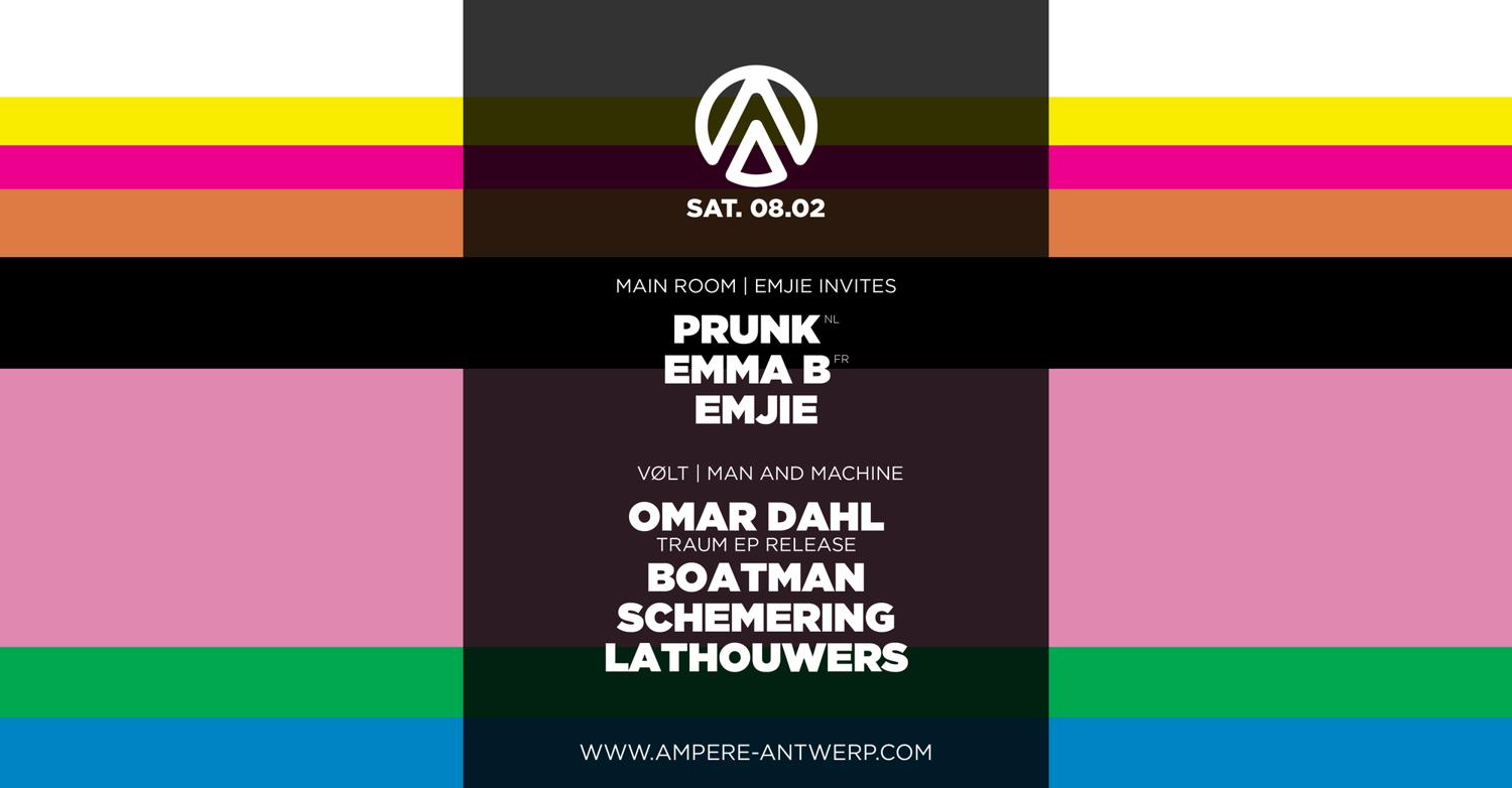 Ampere X Emjie Invites: Prunk & Emma B + Man And Machine