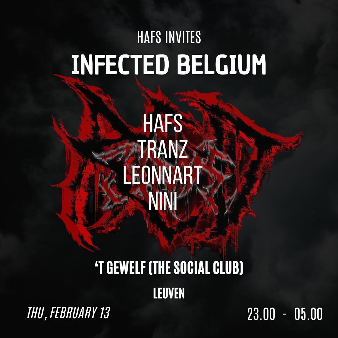 [Infected Belgium] Presents Valentine Rave - Hafs Invites