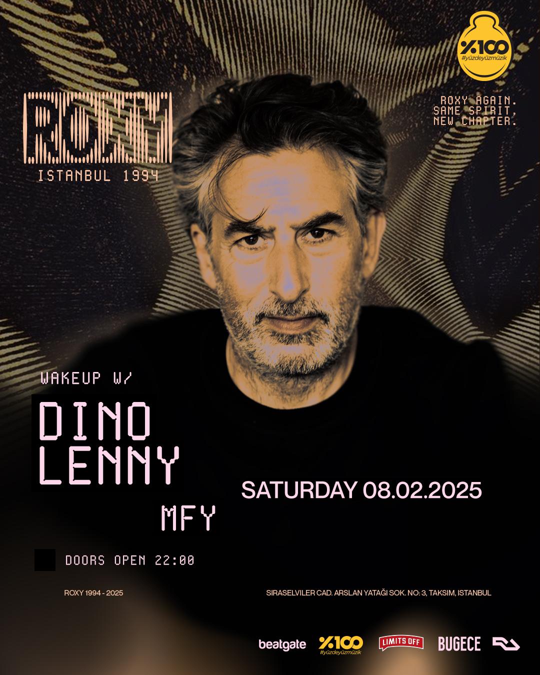 Roxy With Dino Lenny