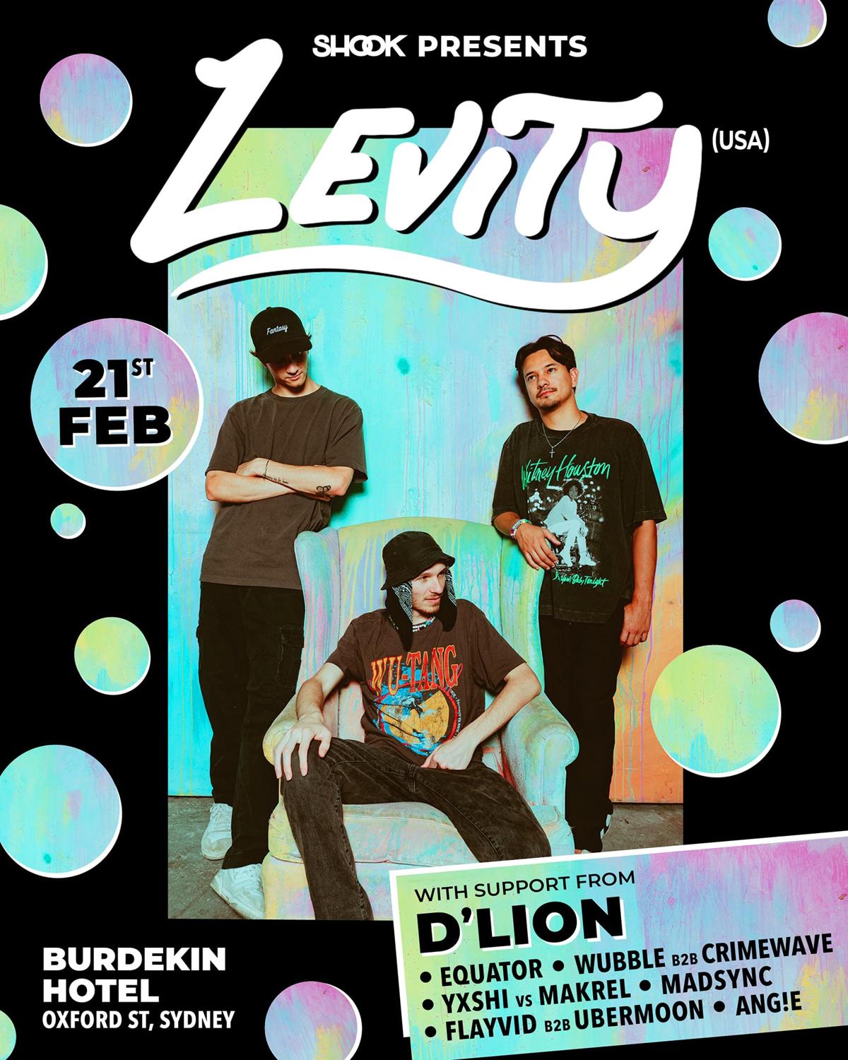 Levity (Usa) A Night Of Celebrating Dubstep