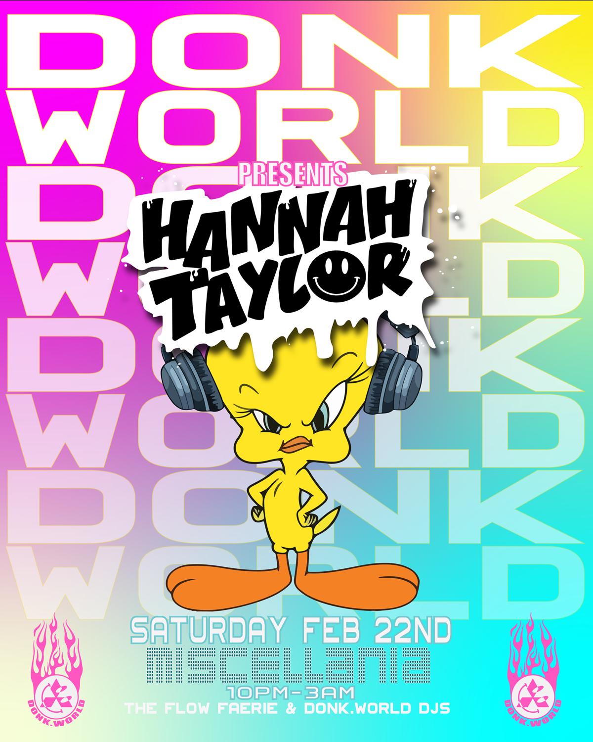 Donk.World Presents Dj Hannah Taylor (Uk)